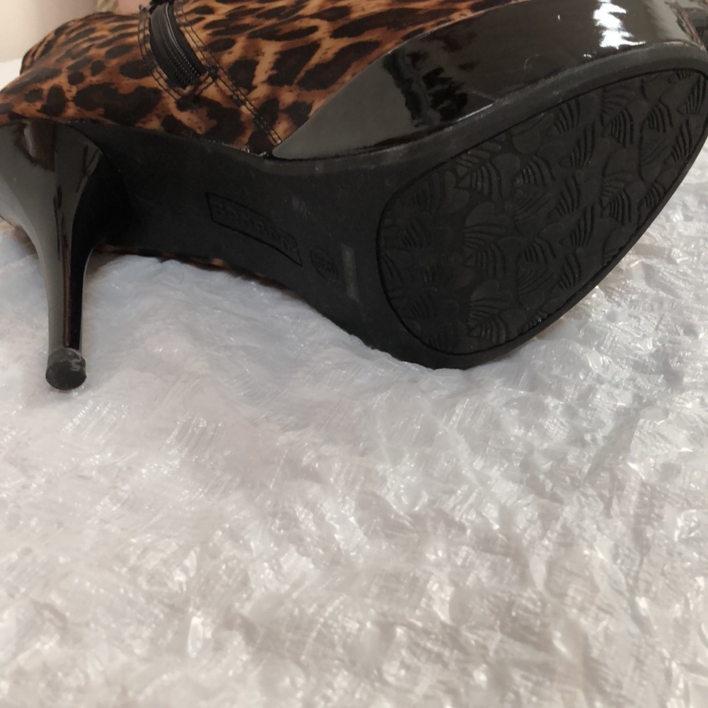 Leopard platform booties - Picture 6 of 7